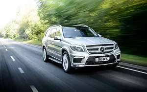 Обои автомобили Mercedes-Benz GL350 BlueTEC AMG Sports Package UK-spec - 2014