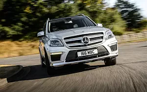 Обои автомобили Mercedes-Benz GL350 BlueTEC AMG Sports Package UK-spec - 2014