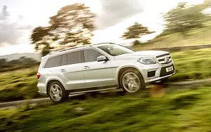 Обои автомобили Mercedes-Benz GL350 BlueTEC AMG Sports Package UK-spec - 2014