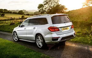 Обои автомобили Mercedes-Benz GL350 BlueTEC AMG Sports Package UK-spec - 2014