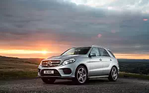 Обои автомобили Mercedes-Benz GLE 500 e 4MATIC AMG Line UK-spec - 2015