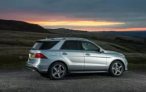Обои автомобили Mercedes-Benz GLE 500 e 4MATIC AMG Line UK-spec - 2015