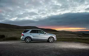 Обои автомобили Mercedes-Benz GLE 500 e 4MATIC AMG Line UK-spec - 2015
