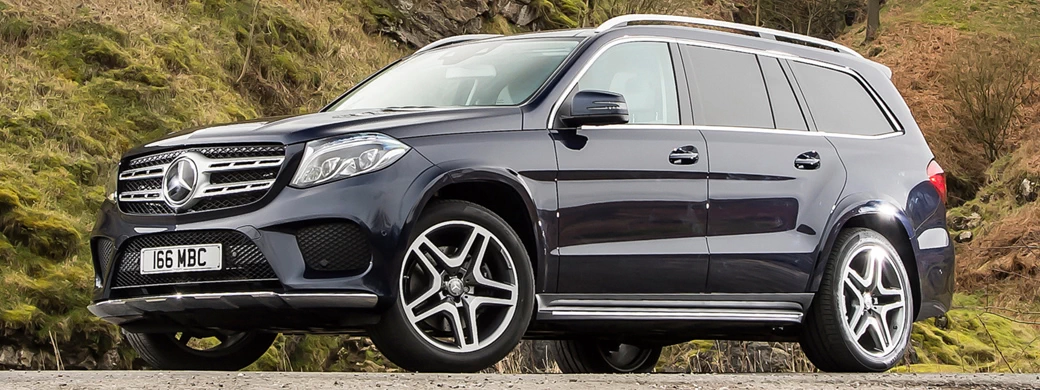   Mercedes-Benz GLS 350 d 4MATIC AMG Line UK-spec - 2016 - Car wallpapers