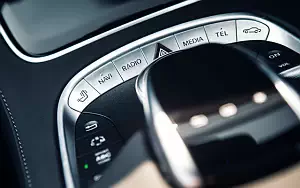 Обои автомобили Mercedes-Benz S63 AMG Coupe UK-spec - 2014