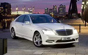 Обои автомобили Mercedes-Benz S350 CDI AMG Sports Package UK-spec - 2009