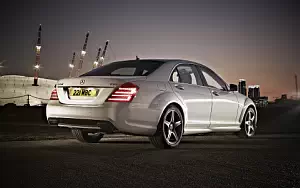 Обои автомобили Mercedes-Benz S350 CDI AMG Sports Package UK-spec - 2009