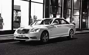 Обои автомобили Mercedes-Benz S350 CDI AMG Sports Package UK-spec - 2009