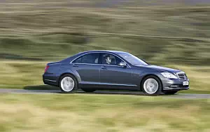 Обои автомобили Mercedes-Benz S350 CDI UK-spec - 2009