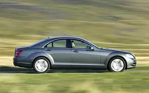 Обои автомобили Mercedes-Benz S350 CDI UK-spec - 2009