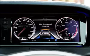 Обои автомобили Mercedes-Benz S63 AMG UK-spec - 2014