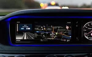 Обои автомобили Mercedes-Benz S63 AMG UK-spec - 2014