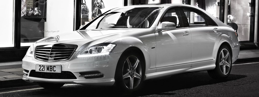 Обои автомобили Mercedes-Benz S350 CDI AMG Sports Package UK-spec - 2009 - Car wallpapers