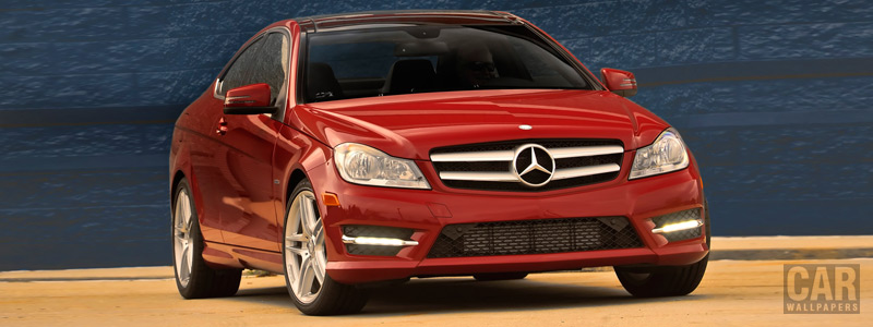   Mercedes-Benz C250 Coupe US-spec - 2012 - Car wallpapers