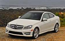   Mercedes-Benz C350 Coupe US-spec - 2012
