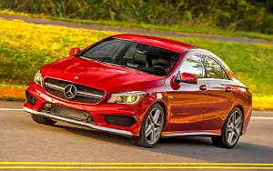   Mercedes-Benz CLA45 AMG US-spec - 2014