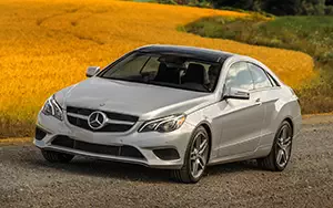   Mercedes-Benz E350 4MATIC Coupe US-spec - 2014