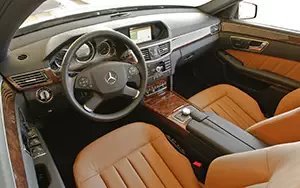 Обои автомобили Mercedes-Benz E350 Sport US-spec - 2010