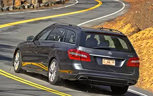 Обои автомобили Mercedes-Benz E350 4MATIC Wagon US-spec - 2011