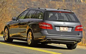 Обои автомобили Mercedes-Benz E350 4MATIC Wagon US-spec - 2011