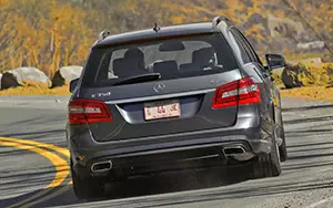 Обои автомобили Mercedes-Benz E350 4MATIC Wagon US-spec - 2011