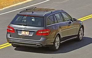 Обои автомобили Mercedes-Benz E350 4MATIC Wagon US-spec - 2011