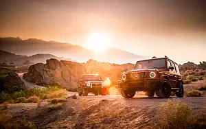 Обои автомобили Mercedes-Benz G 550 and Mercedes-AMG G 63 US-spec - 2018