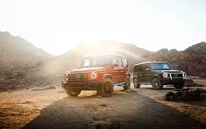 Обои автомобили Mercedes-Benz G 550 and Mercedes-AMG G 63 US-spec - 2018