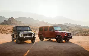 Обои автомобили Mercedes-Benz G 550 and Mercedes-AMG G 63 US-spec - 2018