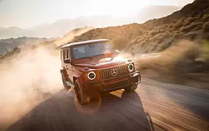 Обои автомобили Mercedes-AMG G 63 US-spec - 2018