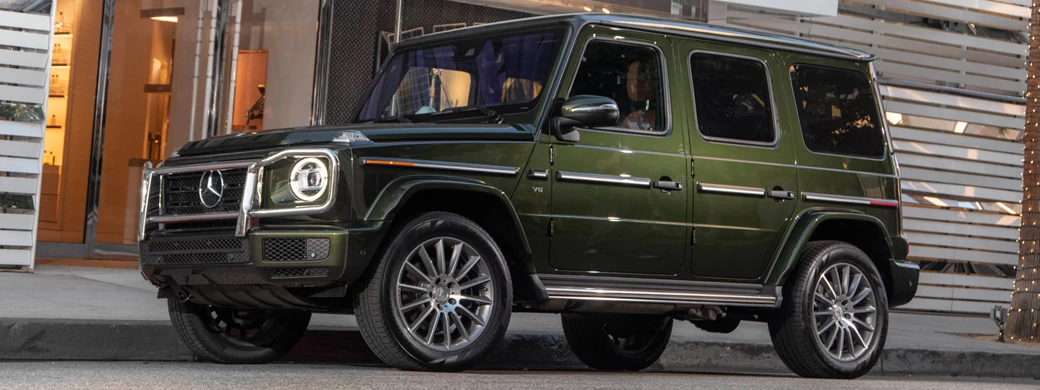 Обои автомобили Mercedes-Benz G 550 US-spec - 2018 - Car wallpapers