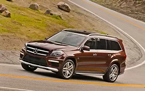Обои автомобили Mercedes-Benz GL63 AMG US-spec - 2013