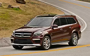 Обои автомобили Mercedes-Benz GL63 AMG US-spec - 2013