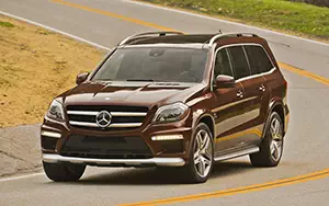 Обои автомобили Mercedes-Benz GL63 AMG US-spec - 2013