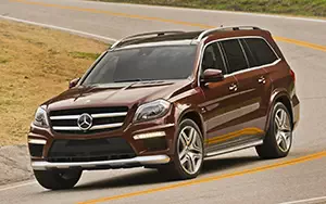 Обои автомобили Mercedes-Benz GL63 AMG US-spec - 2013