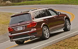 Обои автомобили Mercedes-Benz GL63 AMG US-spec - 2013
