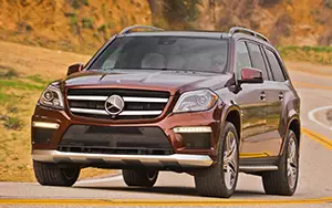 Обои автомобили Mercedes-Benz GL63 AMG US-spec - 2013