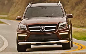 Обои автомобили Mercedes-Benz GL63 AMG US-spec - 2013