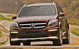 Обои автомобили Mercedes-Benz GL63 AMG US-spec - 2013