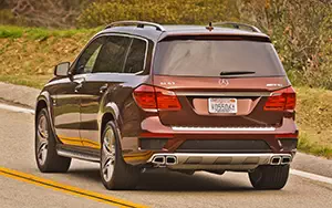 Обои автомобили Mercedes-Benz GL63 AMG US-spec - 2013