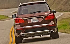 Обои автомобили Mercedes-Benz GL63 AMG US-spec - 2013