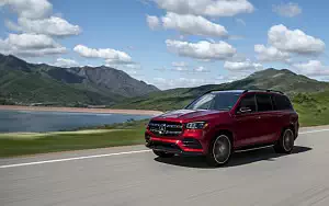   Mercedes-Benz GLS 580 4MATIC AMG Line (Designo Cardinal Red) US-spec - 2019