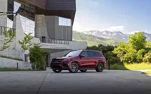   Mercedes-Benz GLS 580 4MATIC AMG Line (Designo Cardinal Red) US-spec - 2019
