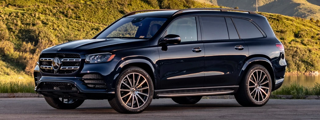   Mercedes-Benz GLS 580 4MATIC AMG Line (Cavansite Blue) US-spec - 2019 - Car wallpapers