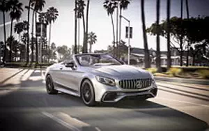 Обои автомобили Mercedes-AMG S 63 4MATIC+ Cabriolet US-spec - 2018