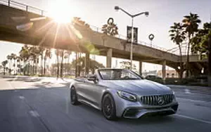 Обои автомобили Mercedes-AMG S 63 4MATIC+ Cabriolet US-spec - 2018