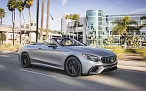 Обои автомобили Mercedes-AMG S 63 4MATIC+ Cabriolet US-spec - 2018