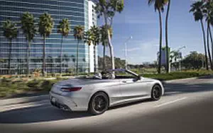 Обои автомобили Mercedes-AMG S 63 4MATIC+ Cabriolet US-spec - 2018