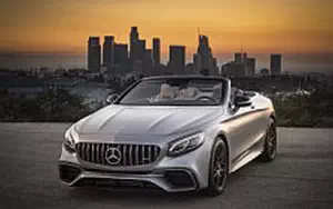 Обои автомобили Mercedes-AMG S 63 4MATIC+ Cabriolet US-spec - 2018