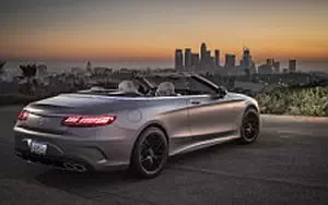 Обои автомобили Mercedes-AMG S 63 4MATIC+ Cabriolet US-spec - 2018